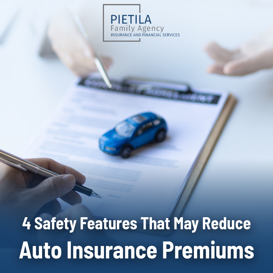 4 Safety Features That May Reduce Auto Insurance Premiums