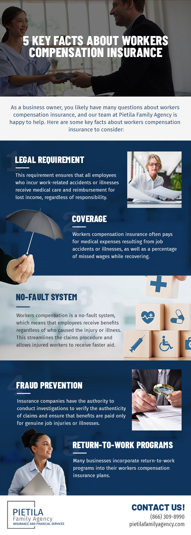 5 Key Facts About Workers Compensation Insurance [infographic]